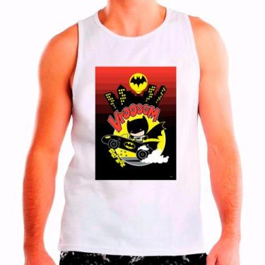 Imagem de Camiseta batman super herói camisa regata masculina lançamento 01 - DE