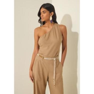 Imagem de Blusa De Um Ombro Só Com Recorte Nas Costas-Feminino