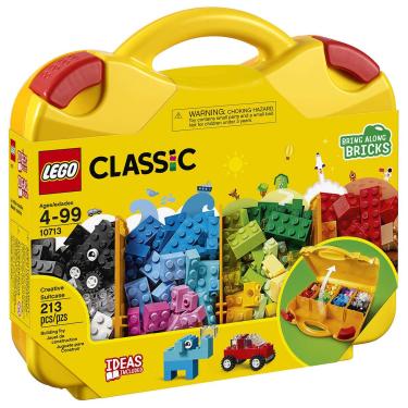 Imagem de Blocos De Montar Lego Maleta Criativa 213 Peças Caixa Classic 10713