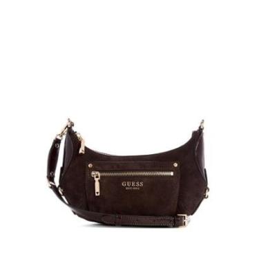 Imagem de Bolsa Guess Mini Marsha Crossbody Marrom Esp - SG950172-Feminino