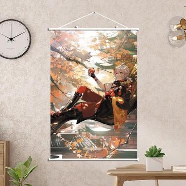 Imagem de Pintura artística de parede Genshin Impact Anime Canvas 40x60cm - taiy