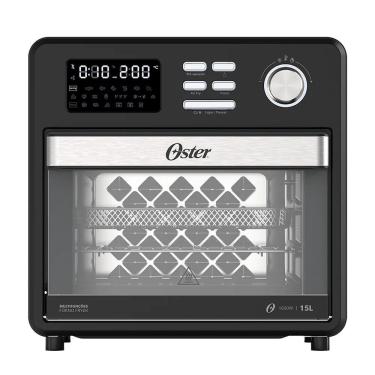 Imagem de Forno E Fryer 15L Oster Multifunções Compact 10 Em 1