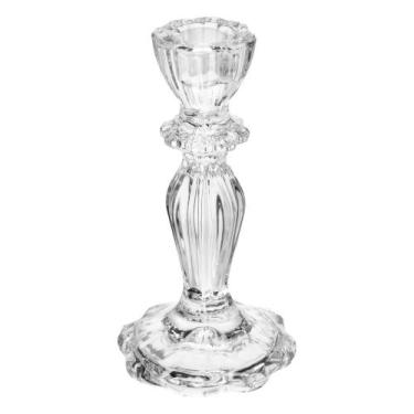 Imagem de Castiçal Wolff Argos de Vidro 8cm x 16cm