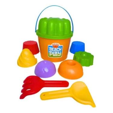 Imagem de Balde de Areia Beach Play  Brinquedo Infantil para Praia - Usual Brinq