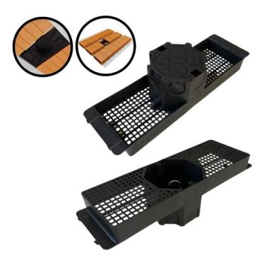 Imagem de Kit 8 Caixas Octagonal Luz Embutir Laje 33/29cm Premium - MARELAGO