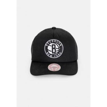 Imagem de Boné Mitchell & Ness NBA Evergreen Trucker Brooklyn Nets Masculino-Masculino