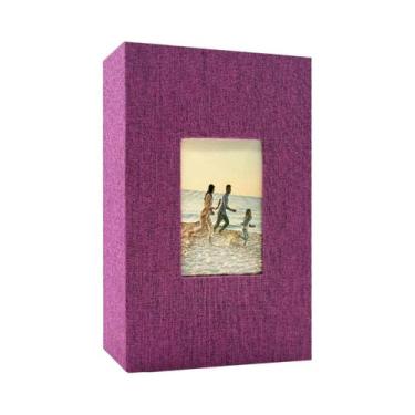 Imagem de Álbum De Fotos De Linho 4x6 - 600 Bolsos Horizontais E Verticais, Pres