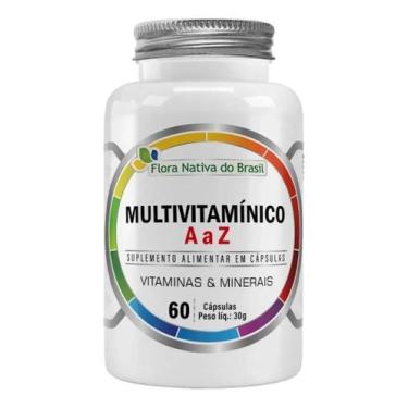 Imagem de Multivitamínico A a Z Flora Nativa do Brasil 60 Cápsulas