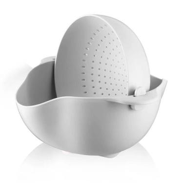 Imagem de Escorredor de Alimentos Inteligente Massa Legumes Lavador de Arroz 2L 