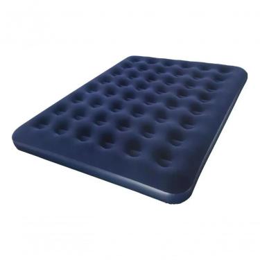 Imagem de Colchão Inflável Liso Casal - Azul para Acampamentos e Receber Visitas com Superfície Aveludada Century