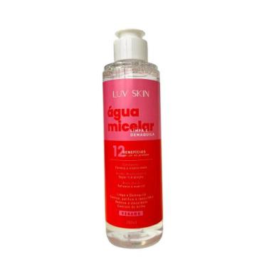 Imagem de Água micelar luv skin  limpeza profunda, hidratação e 12 benefícios em