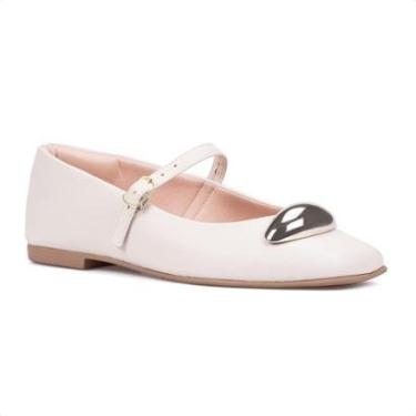 Imagem de Sapatilha Domidona Estilo Boneca ABS Metalizado Feminina-Feminino