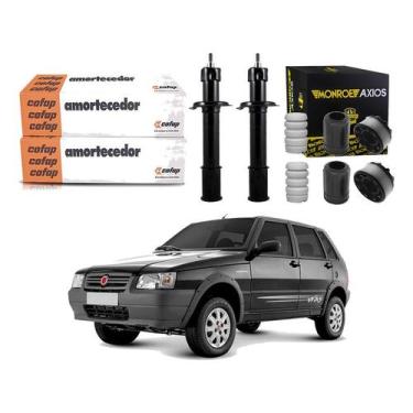 Imagem de Kit Amortecedor Dianteiro Uno Way 1.0 2008 A 2013 - Cofap