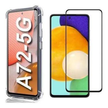 Imagem de Capa Capinha Case + Película Vidro 3d Samsung Galaxy A72 6.7 - Univers