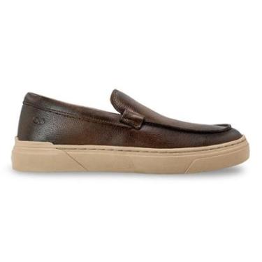 Imagem de Tênis de Couro Democrata Masculino Bill Slip On 240904-Masculino