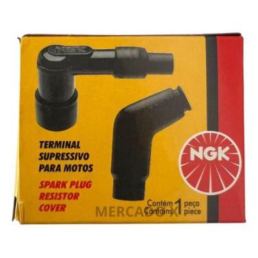 Imagem de Cachimbo De Vela Ngk LD05FP, Cg Fan Titan 125, Cargo e Job 125, Biz 10