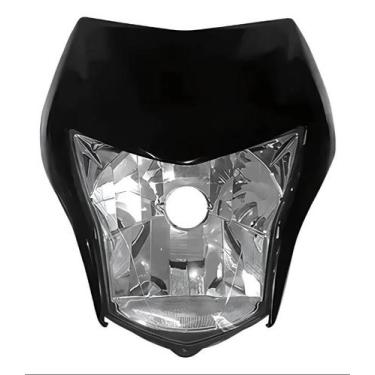 Imagem de Kit Carenagem Farol + Interna + Bloco NXR Bros 150 - Sportive, Preto