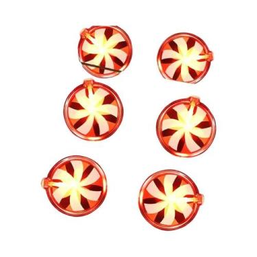 Imagem de Luzes De Cordão LED Vermelhas Para Bastão De Caminhada, 10, 20, 30 Luz