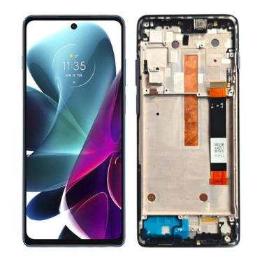 Imagem de Tela Frontal Display LCD Para Motorola Moto G200 Original Nacional com