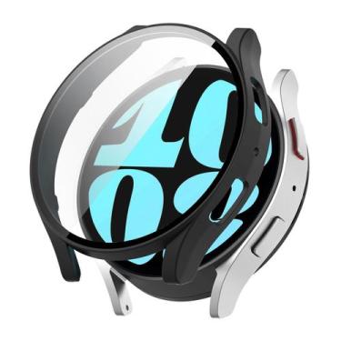 Imagem de Capa case com película compatível com Galaxy Watch 6 44mm ou 40mm - Es