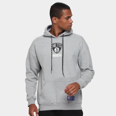Imagem de Moletom NBA Brooklyn Nets Mitchell & Ness Masculino-Masculino