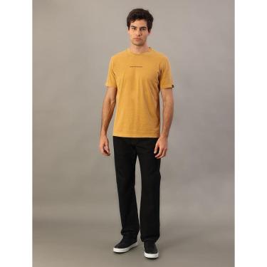 Imagem de Camiseta Manga Curta Calvin Klein Jeans Masculino Enjoy The Present - Chumbo-Masculino