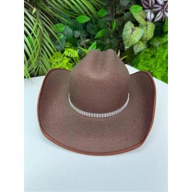 Imagem de Chapéu Country Ana Castela Boiadera Rodeio Sertanejo Cowgirl infantil 