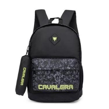 Imagem de Kit Mochila Cavalera Estojo Espaçosa-Unissex