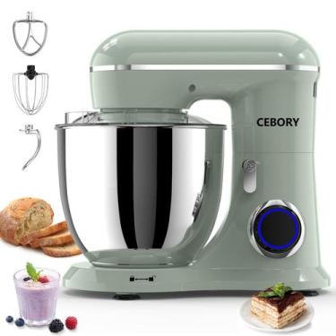 Imagem de Batedeira Planetária CEBORY 6,5 qt 660 W 10 Velocidades Verde