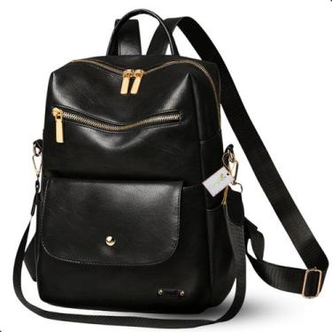 Imagem de Mochila Bolsa Feminina Faculdade Dia A Dia Reforçada Alto Padrão - Tot