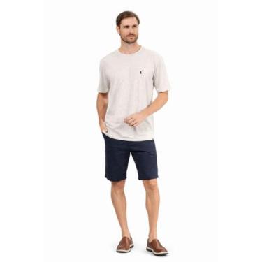 Imagem de Camiseta Plus Size Headplay Algodão e Poliéster Textura Linho  Confort