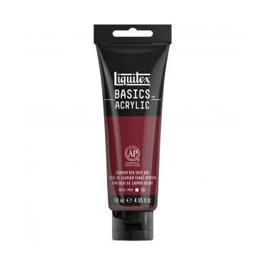 Imagem de Tinta Acrílica Liquitex Basics 118ml 311 Cadmium Red Deep Hue