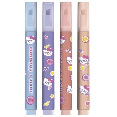Imagem de Marca Texto HELLO KITTY - estojo 4 cores - Leo&Leo