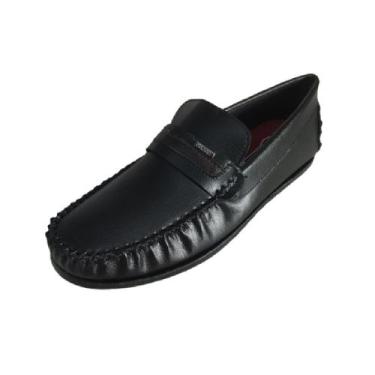 Imagem de Mocassim OPX Avilla Masculino - Preto, 40, Masculino, Preto