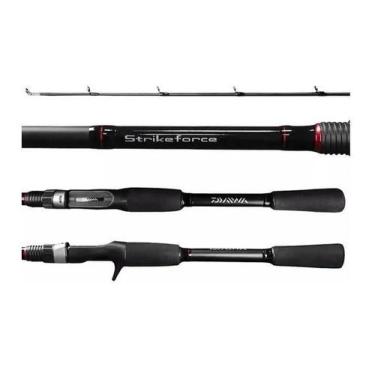 Imagem de Vara Pesca Carretilha Daiwa Strikeforce 1,68mt 12-25 Libras SF562MHRB-