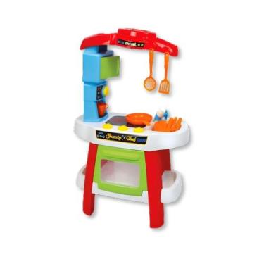 Imagem de Brinquedo cozinha infantil beauty chef colorida - maral