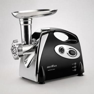 Imagem de Britânia Moedor de Carne Elétrico 350W Preto 127V com 3 Discos Ajustáv