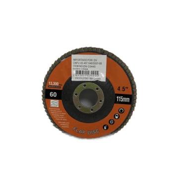 Imagem de Kit c/ 2 Disco Flap 4.5 polegadas lixa 60 - Dalla Valle