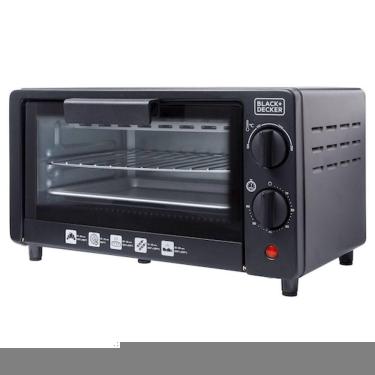 Imagem de Forno Elétrico FT9-B2 Assa Tosta e Grelha Preto Black + Decker 9L 220V
