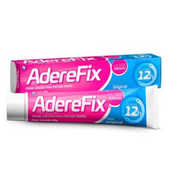 Imagem de Aderefix Creme Fixador Dentadura Original Ultra Adesivo 68g