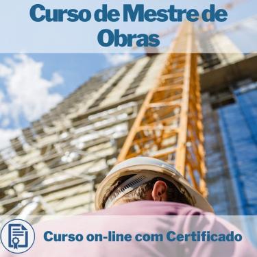 Imagem de Curso Online em videoaula de Mestre de Obras com Certificado