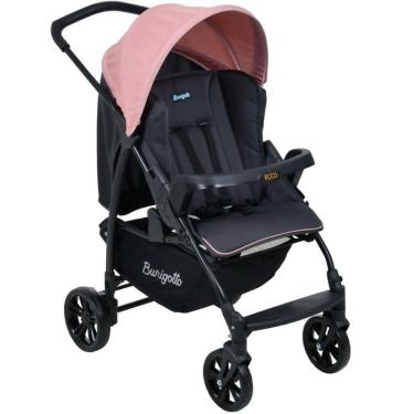 Imagem de Carrinho de Bebe para Passeio Berço Burigotto Ecco CZ Rosa
