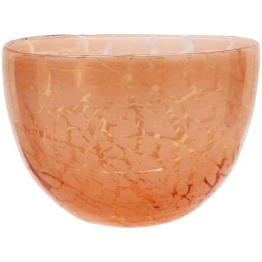 Imagem de CAMPBELL CENTRO MESA 13x20x20cm VIDRO ÂMBAR