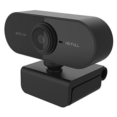 Imagem de F Fityle Câmera Web Smart 1080p HD com microfone integrado com gravação de vídeo