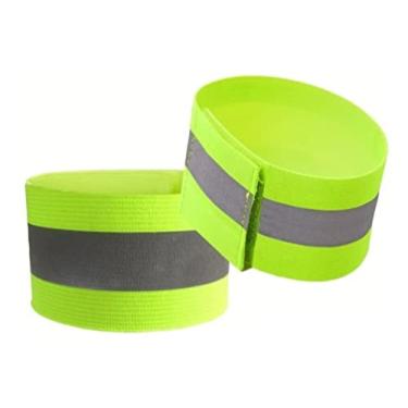 Imagem de Faixa Refletiva Corrida Caminhada Ciclismo - Noturno (Amarela)