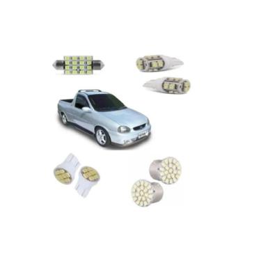 Imagem de Kit Lâmpadas Led Gm Chevrolet Picape Corsa 1995 A 2003