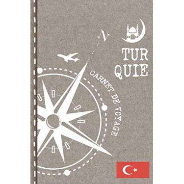 Imagem de Turquie Carnet de Voyage: Cahier de Voyageurs Dot Grid Pointillé A5 - Dotted Journal de bord pour Ecrir. Livre pour l'écriture, dessiner. Souvenirs d'activités vacances - Notebook á points