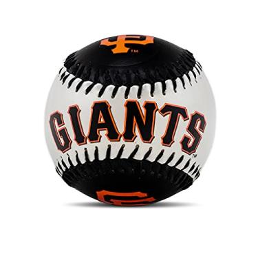 Imagem de Franklin Sports MLB San Francisco Giants Team Baseball - Logotipo da equipe MLB - Bolas de beisebol macias - Brinquedo de beisebol para crianças - Ótima decoração para mesas e escritório