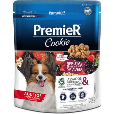 Imagem de Biscoito PremieR Cookie para Cães Adultos Porte Pequeno Sabor Frutas Vermelhas - 250g