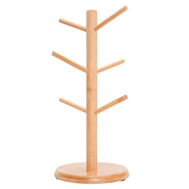 Imagem de Mimo Style, Suporte Organizador para Xícaras Ecokitchen, Bambu, 34cm - Marrom